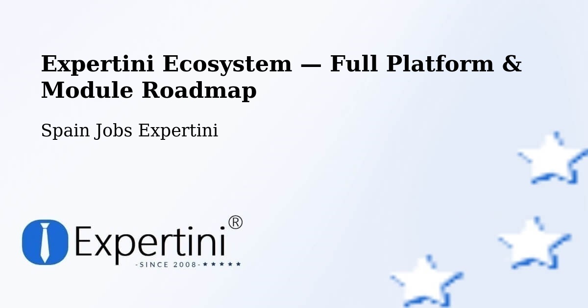 Expertini Ecosystem — Full Platform & Module Roadmap – Corçà